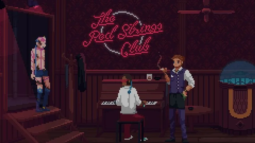 The Red Strings Club - скриншот