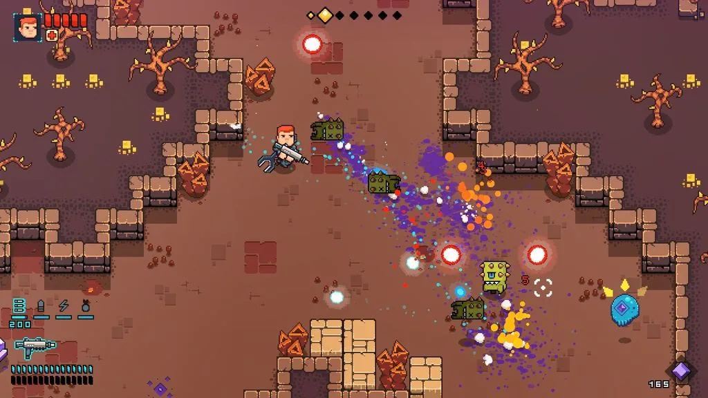 Space Robinson: Hardcore Roguelike Action - скриншот