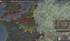 Hearts of Iron III - скриншот геймплея