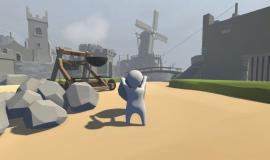 Human: Fall Flat по сети — скриншот геймплея