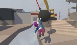 Скриншот Human: Fall Flat по сети