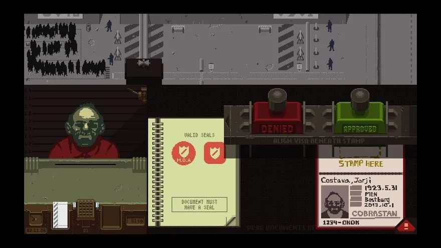 Papers, Please - скриншот