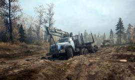 Spintires: MudRunner - скриншот геймплея