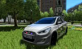 Скриншот 1 игры City Car Driving