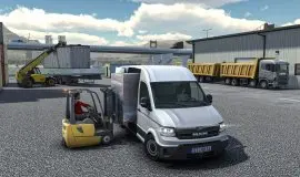Скриншот 1 игры Truck and Logistics Simulator по сети