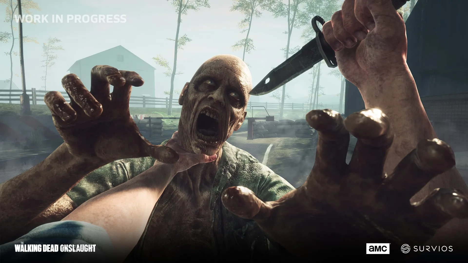 The Walking Dead: Onslaught - скриншот