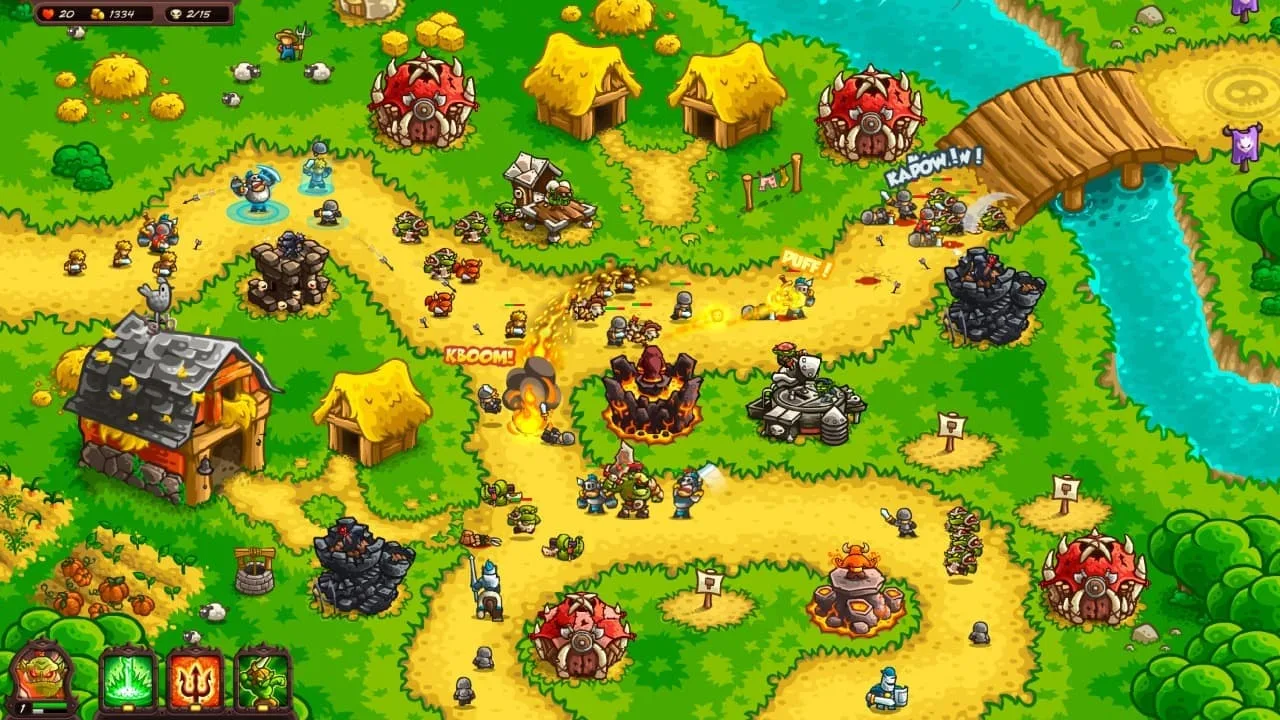 Kingdom Rush Vengeance - скриншот