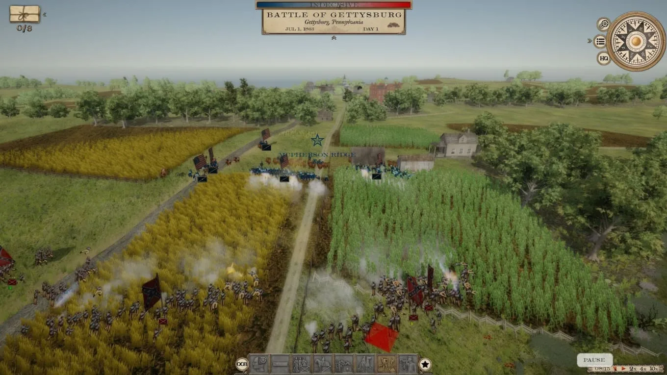 Grand Tactician: The Civil War (1861-1865) - скриншот