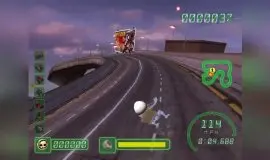 Скриншот 2 игры Crazy Frog Racer