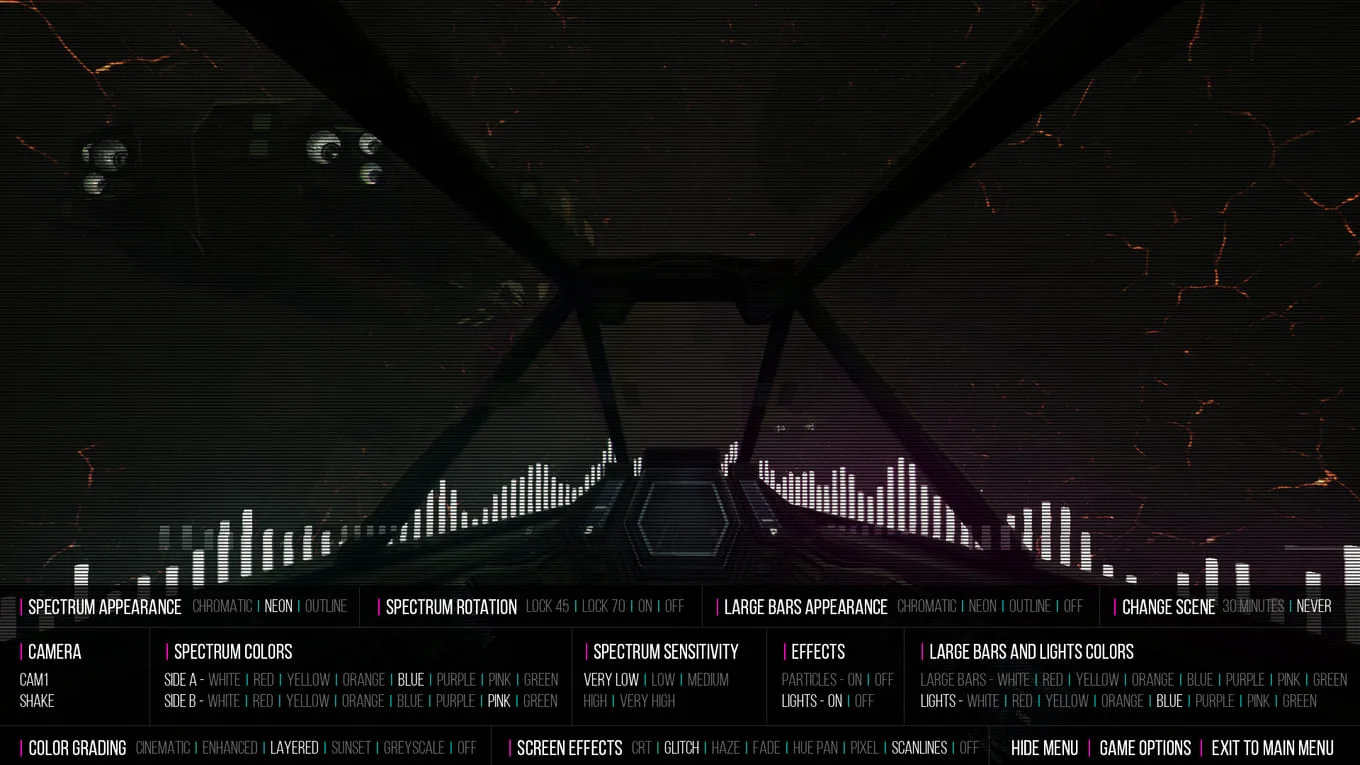 Overture Music Visualization - скриншот