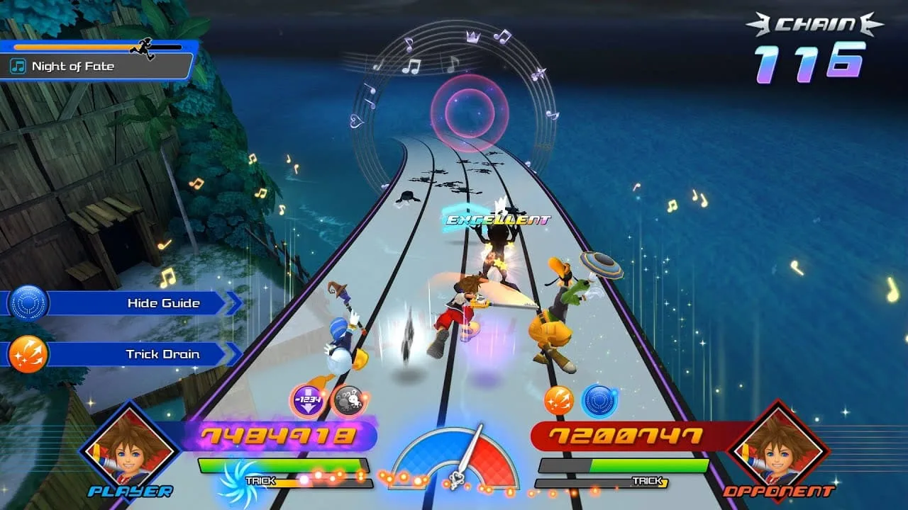 KINGDOM HEARTS Melody of Memory - скриншот
