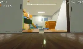 Скриншот 1 игры Toilet paper wants to be a basketball