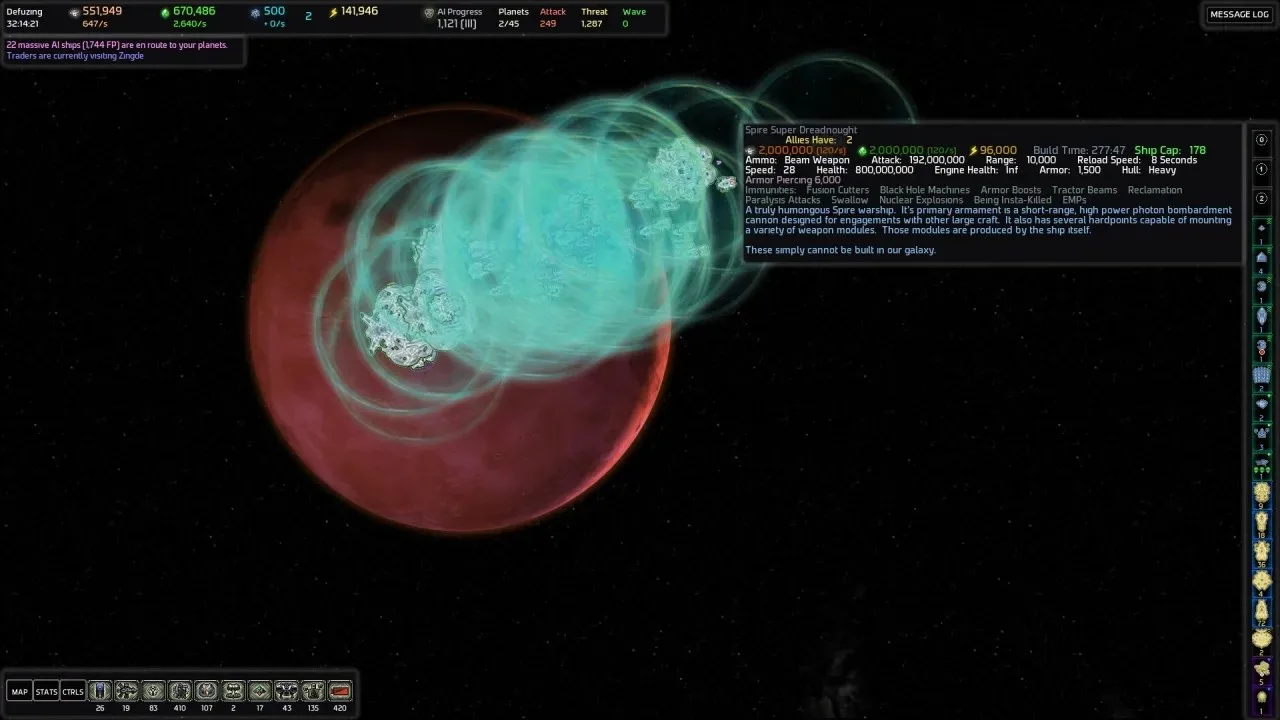 AI War: Fleet Command по сети - скриншот
