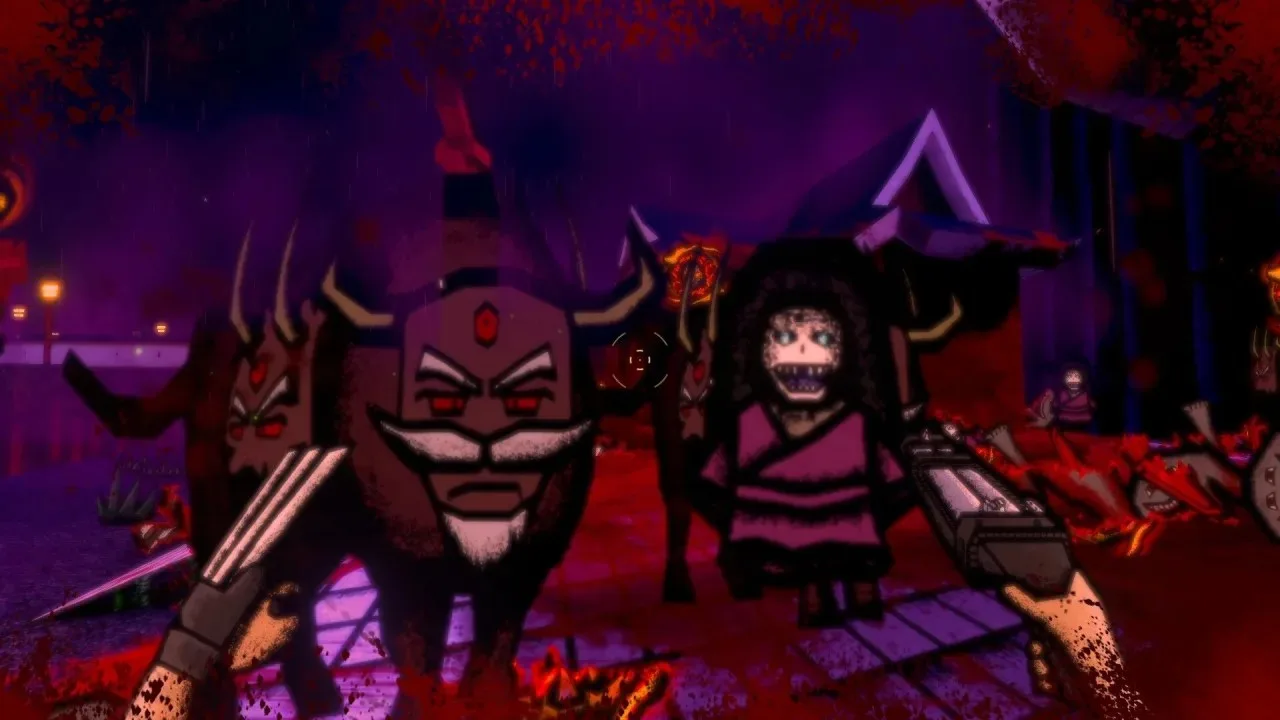 Akuma's Bloodrain - скриншот