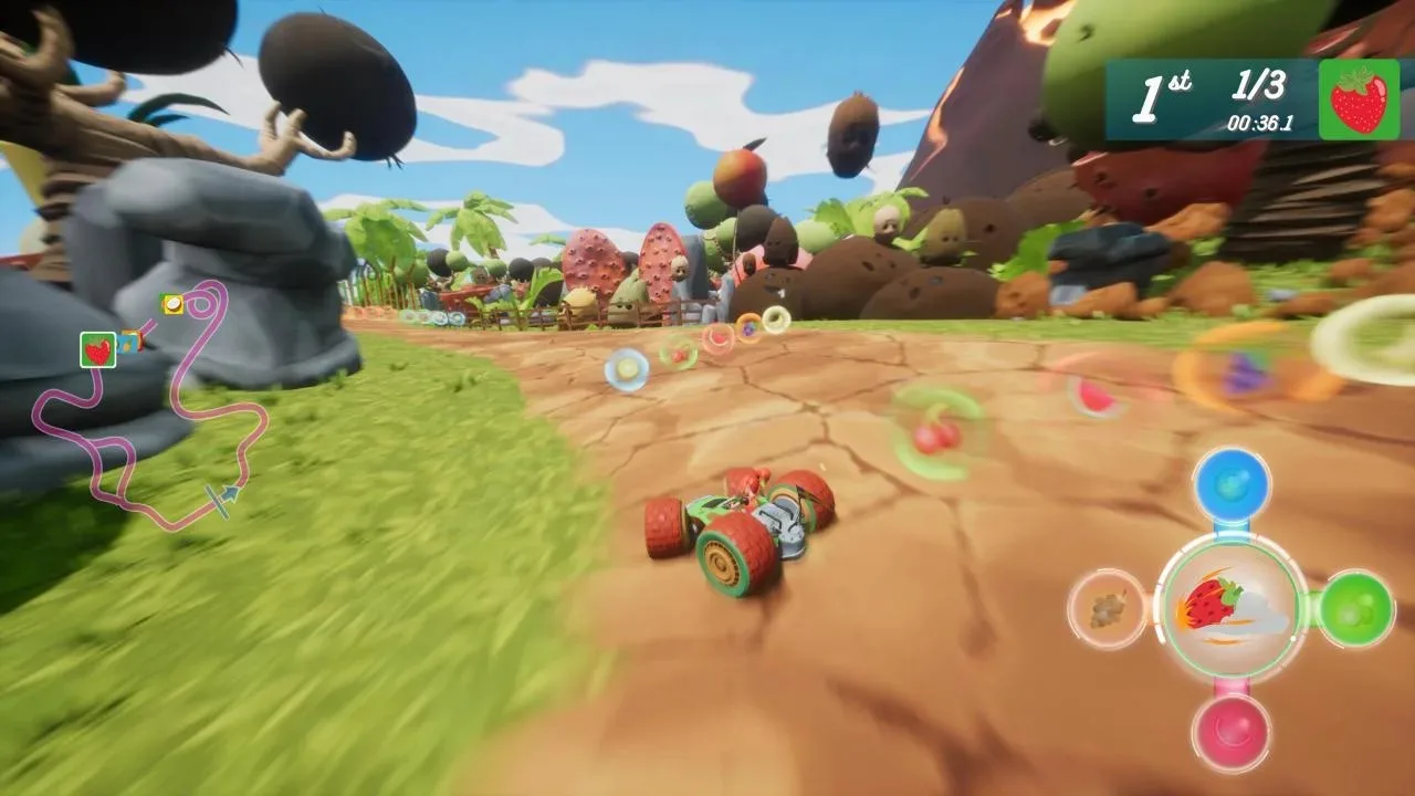 All-Star Fruit Racing - скриншот