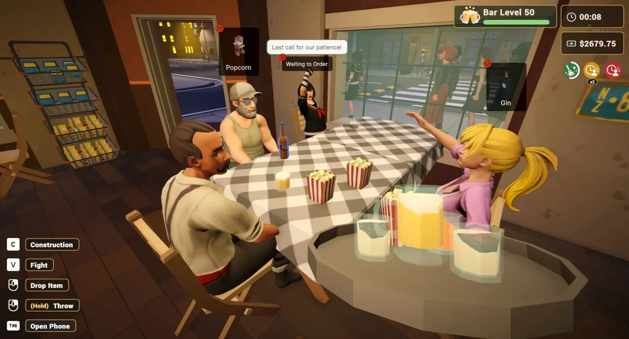 Barfender: CO-OP Bar Simulator - скриншот
