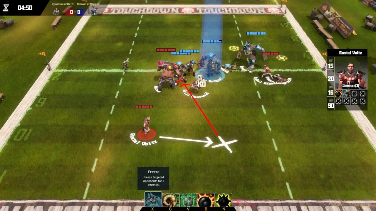 Blood Bowl: Death Zone - скриншот