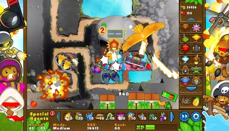 Bloons TD 5 - скриншот
