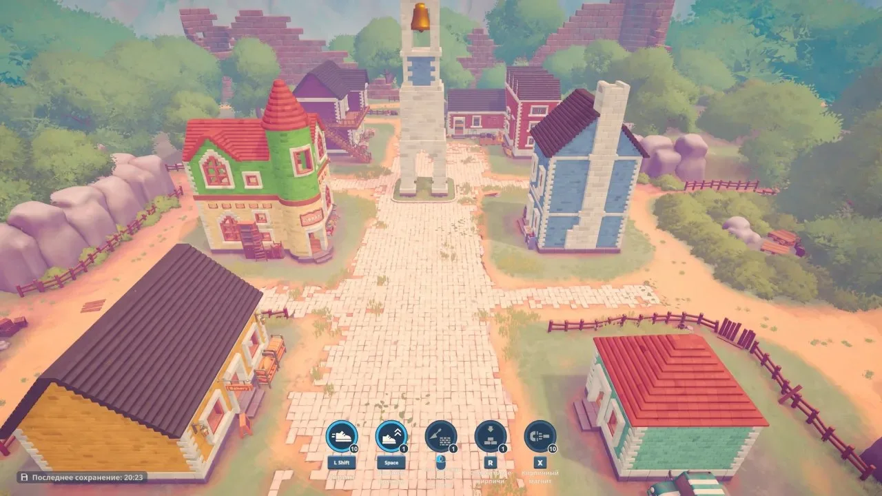Brick by Brick: Tidy Up the Small Town! - скриншот