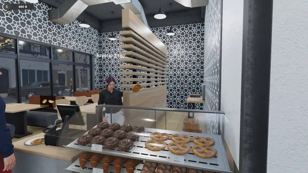 Cafemart Simulator по сети - скриншот