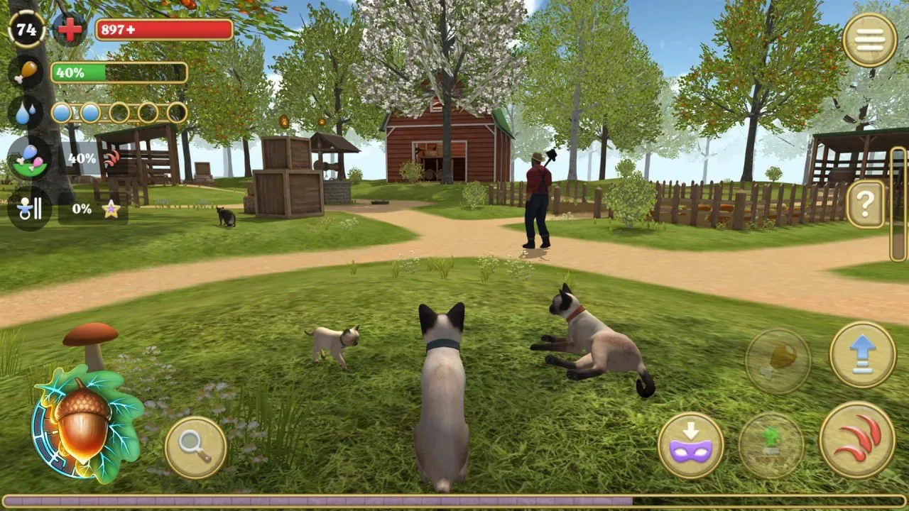 Cat Simulator: Animals on Farm - скриншот