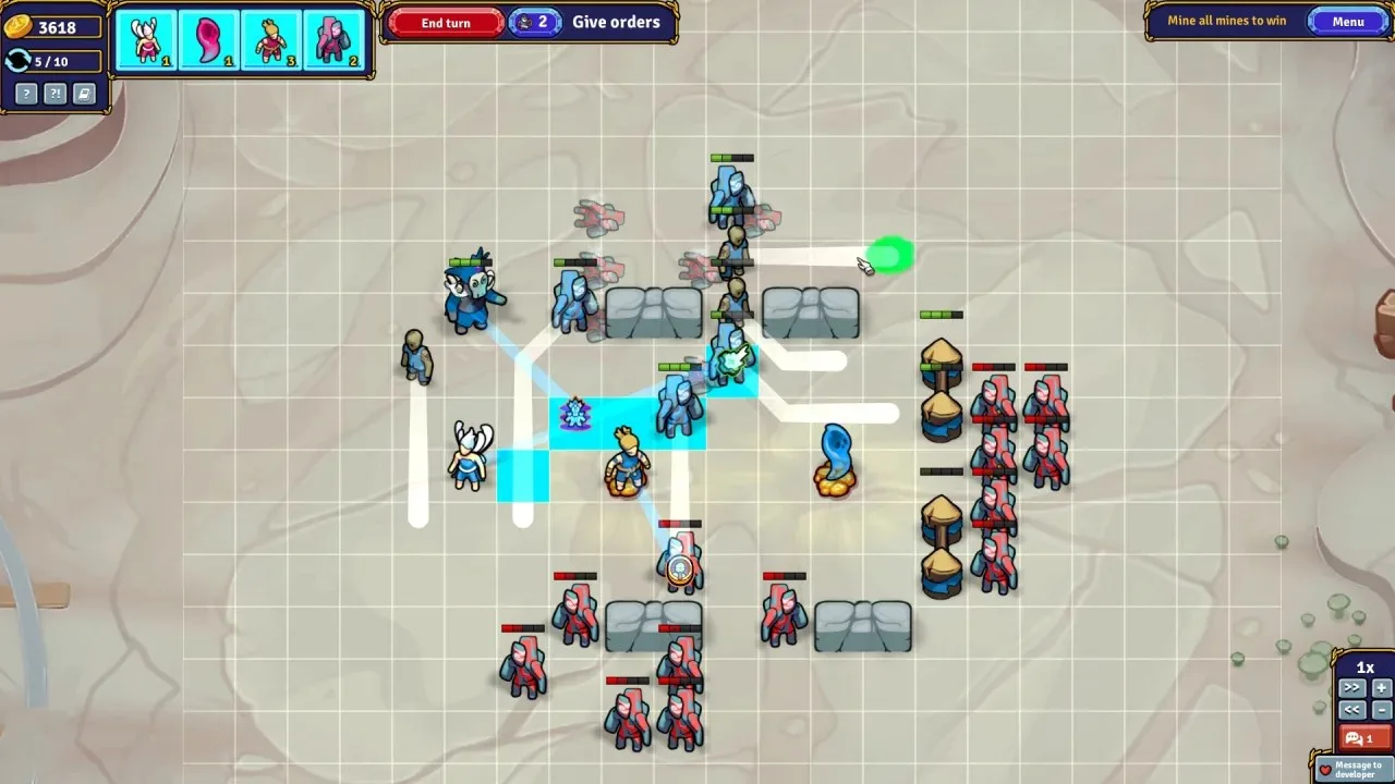 Circle Empires Tactics - скриншот