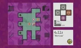 Скриншот 1 игры Clover's Quadrants