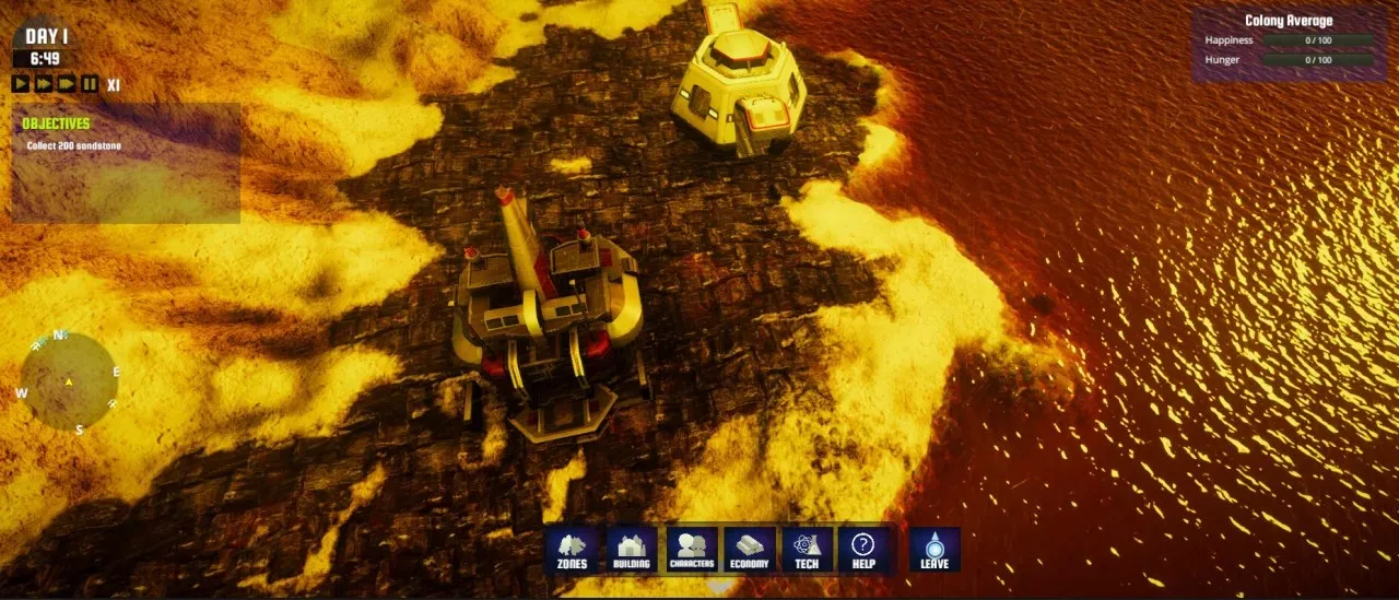 Colonization Simulator - скриншот