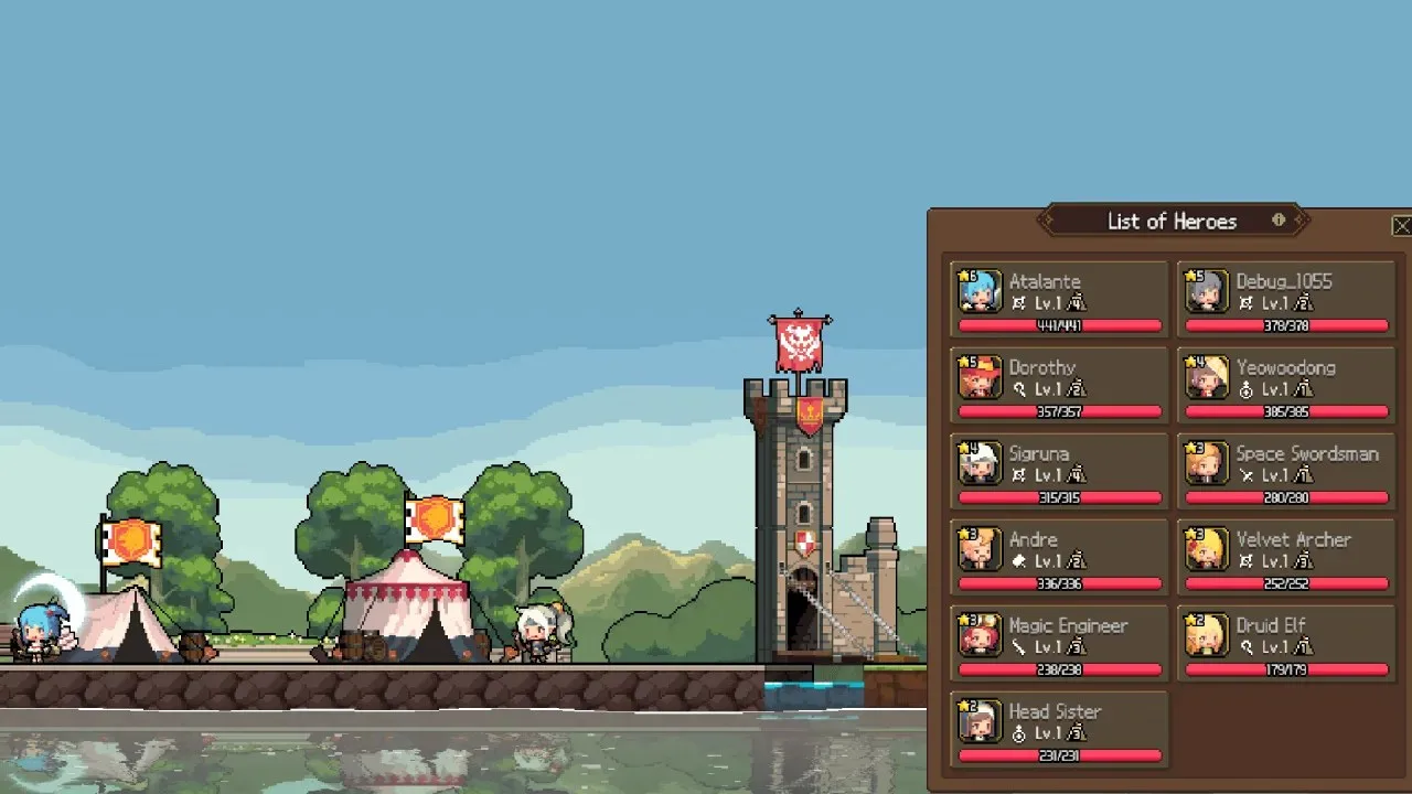 Crusaders Quest : Hero Town - скриншот