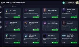 Скриншот 1 игры Crypto Trading Simulator