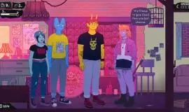 Скриншот 1 игры Dead Pets: A Punk Rock Slice of Life Sim