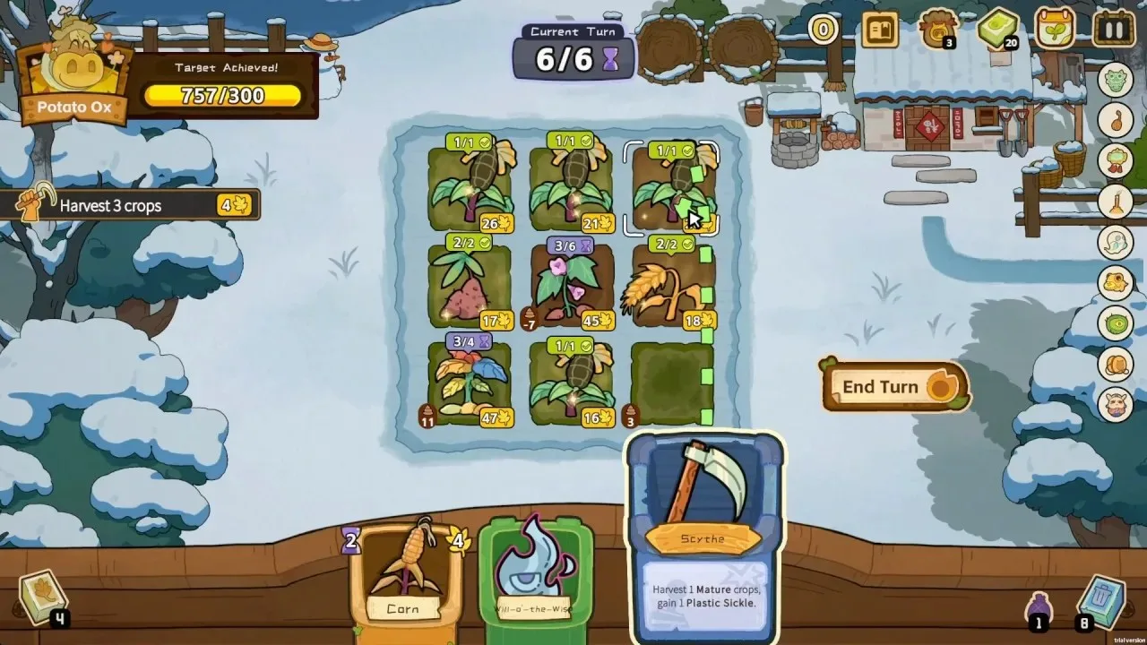 Deck of Harvest - скриншот