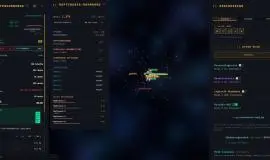 Скриншот 1 игры Desk Space: Idle Spacefleet clicker