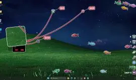 Скриншот 1 игры Desktop Fishes