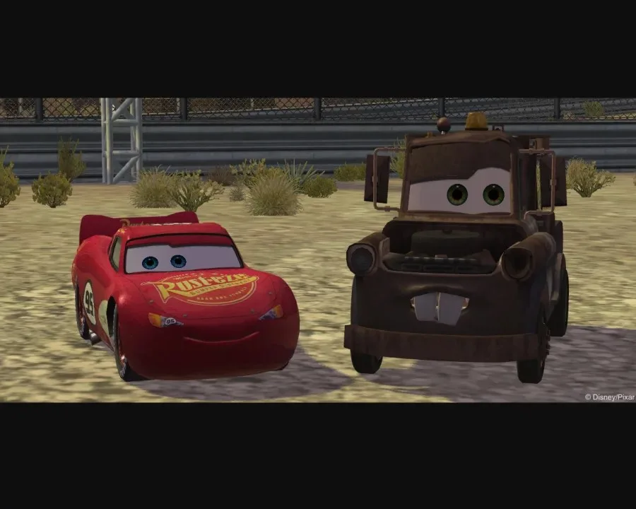 Disney Pixar Cars Mater-National Championship по сети - скриншот