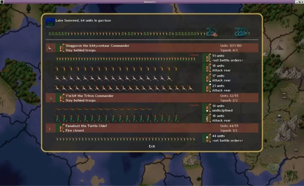 Dominions 4: Thrones of Ascension - скриншот