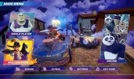 Скриншот 1 игры DreamWorks All-Star Kart Racing