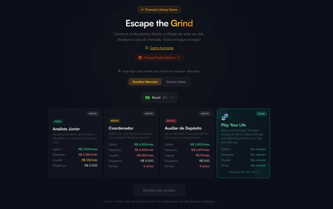 Escape the Grind - скриншот