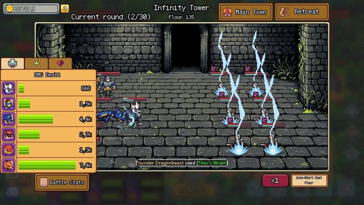 Fantasy Idle Dungeon - скриншот