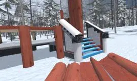 Скриншот 1 игры Forest Construction VR