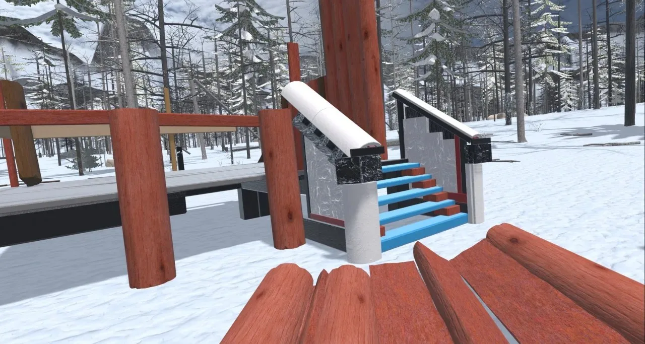Forest Construction VR - скриншот