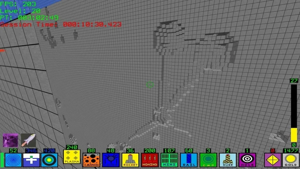 Fractal Block World - скриншот