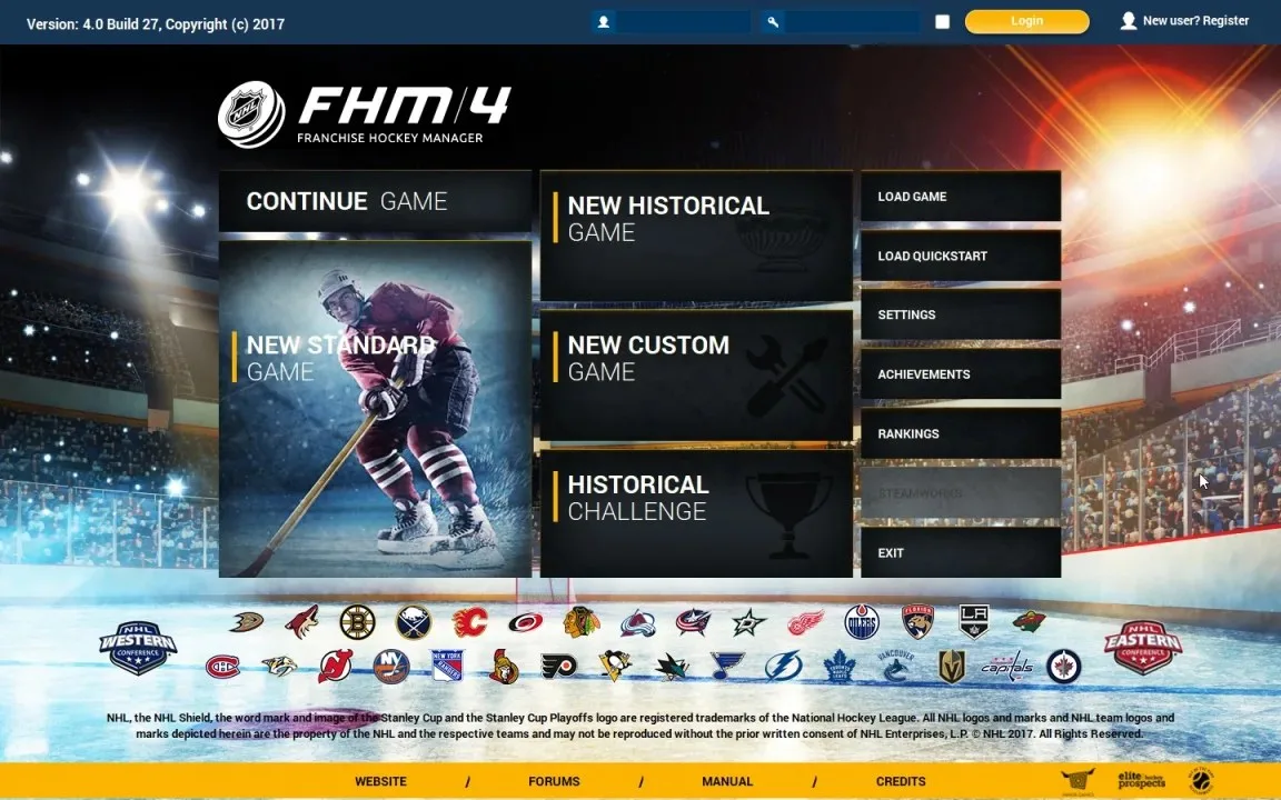 Franchise Hockey Manager 4 - скриншот