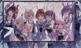 Скриншот 1 игры Fuyukuru. - Winter winds, adieu? -