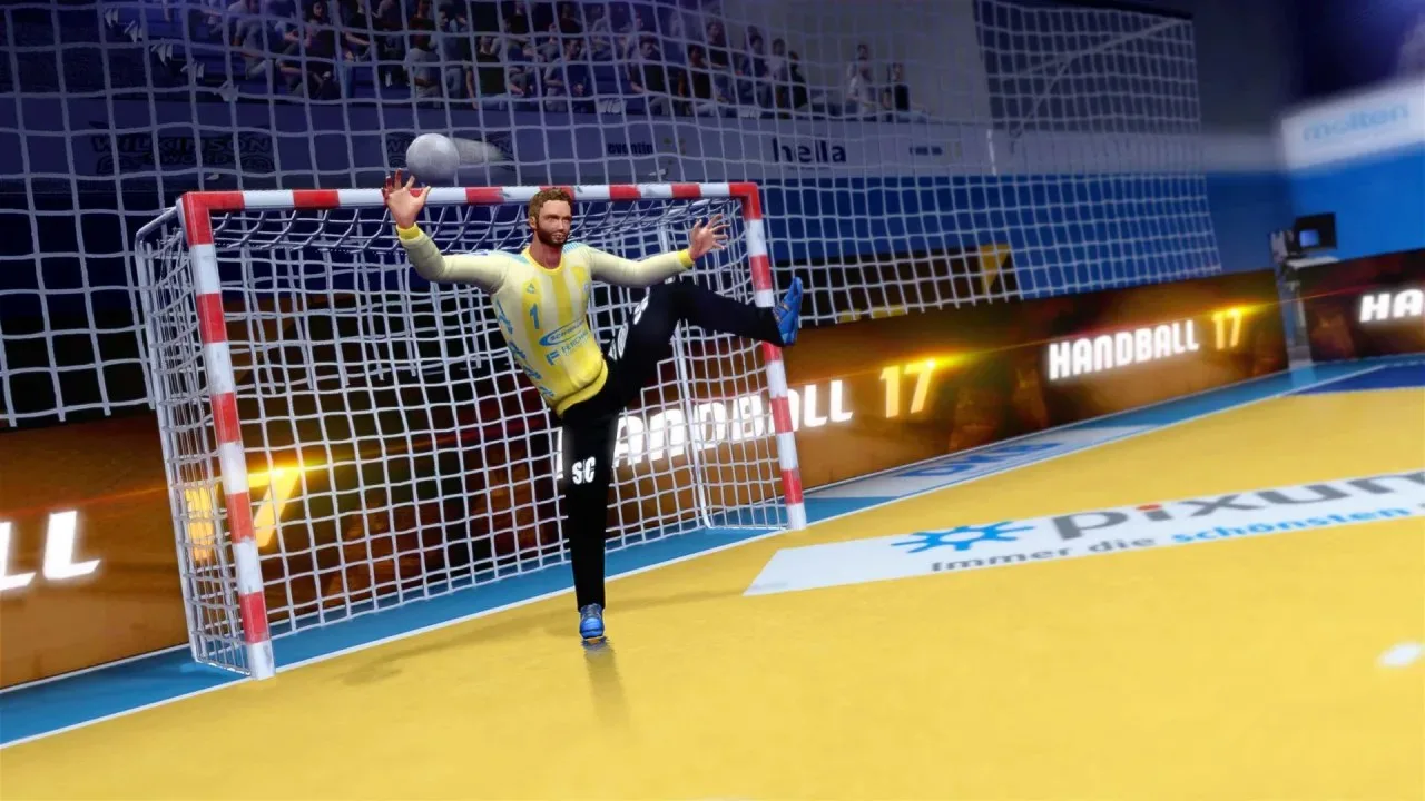 Handball 17 по сети - скриншот