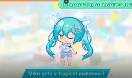 Скриншот 1 игры Hatsune Miku Logic Paint S+