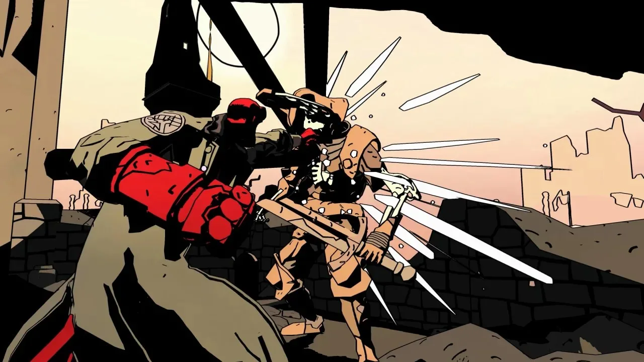 Hellboy Web of Wyrd - скриншот