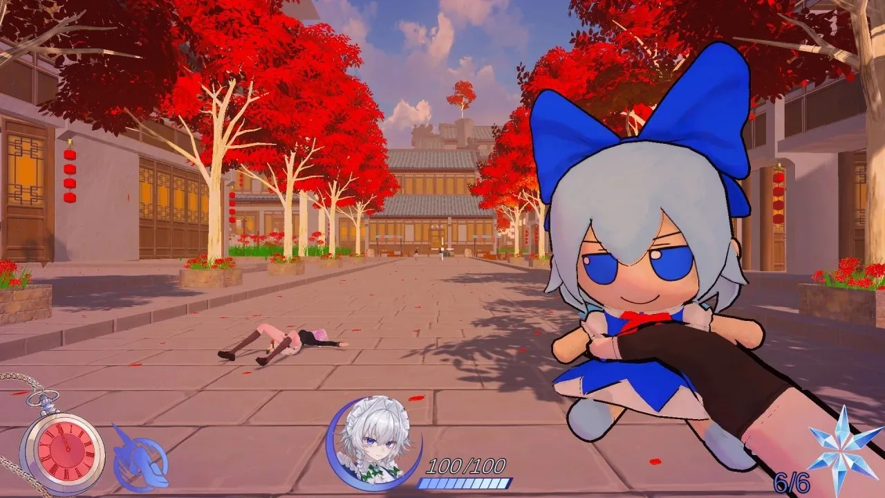 I Am Sakuya FPS: Lunarian Invasion - скриншот