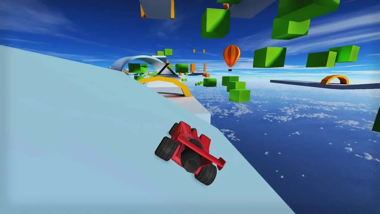 Jet Car Stunts - скриншот