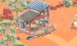 Скриншот 3 игры Kamaeru: A Frog Refuge